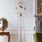 Voliere floor lamp