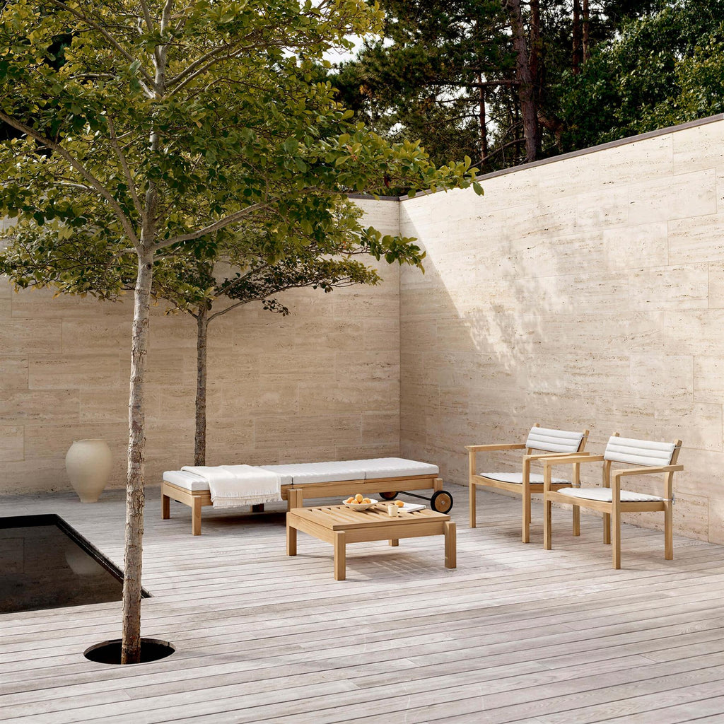 Carl Hansen & Son AH604F Outdoor Lounger Footrest