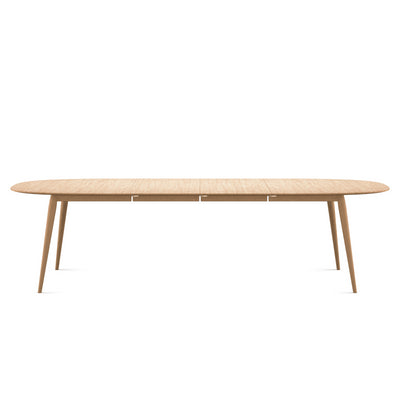 Outlet Bruunmunch PLAYdinner Lame Extendable Dining Table - White Oiled Oak with 2 x Matching Extension Plate **STORE COLLECTION ONLY**