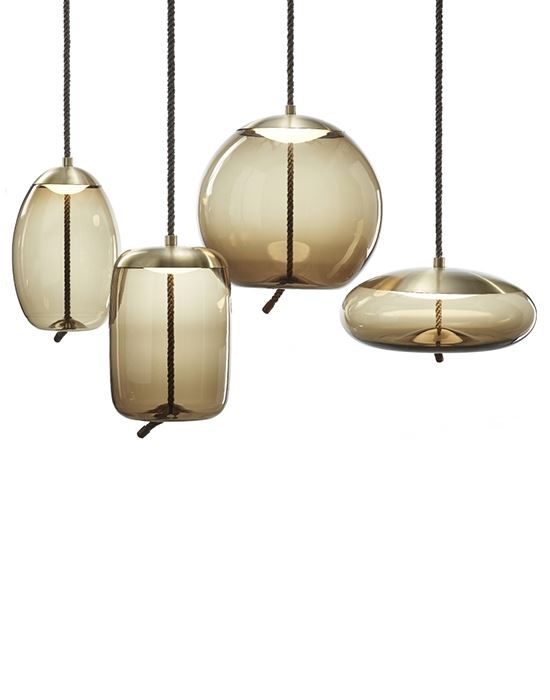 Knot pendant light