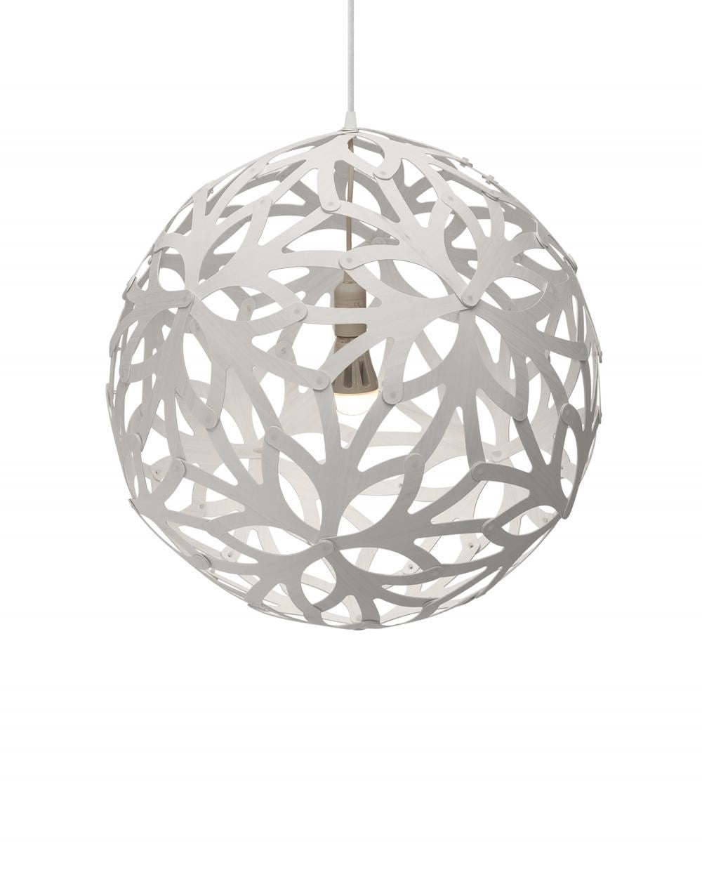 David Trubridge Floral Pendant Light Coloured - 2 Sides