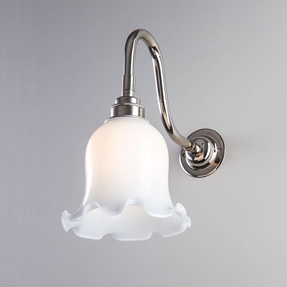 Old School Electric Tulip Wall Light : Swan Arm
