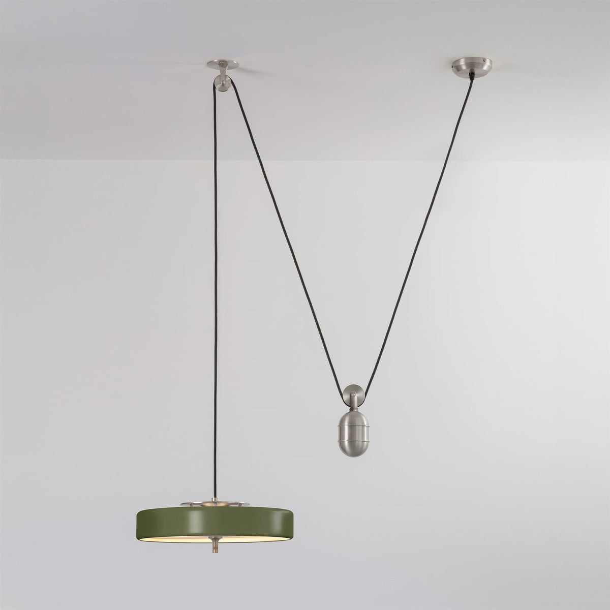 Bert Frank Revolve Rise And Fall Pendant Light