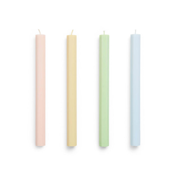 Outlet HAY Hexagon Candle, Set of 4 - Fresh