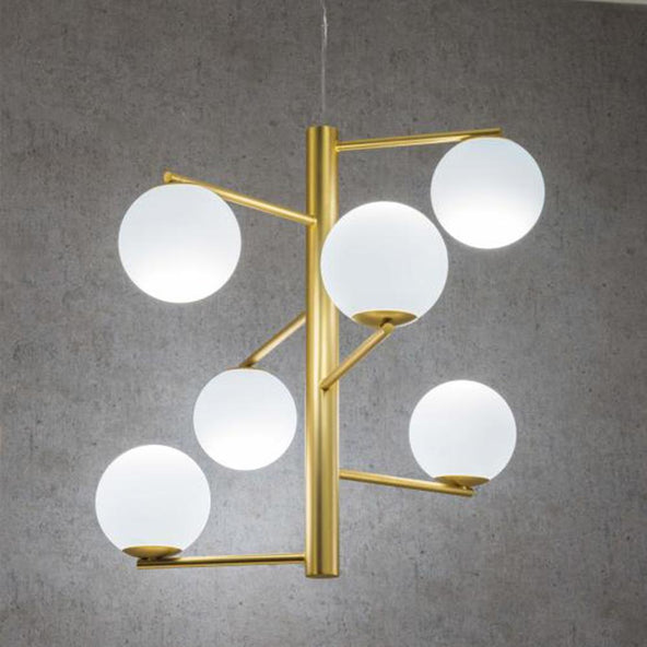 Outlet Celestial chandelier - Satin gold