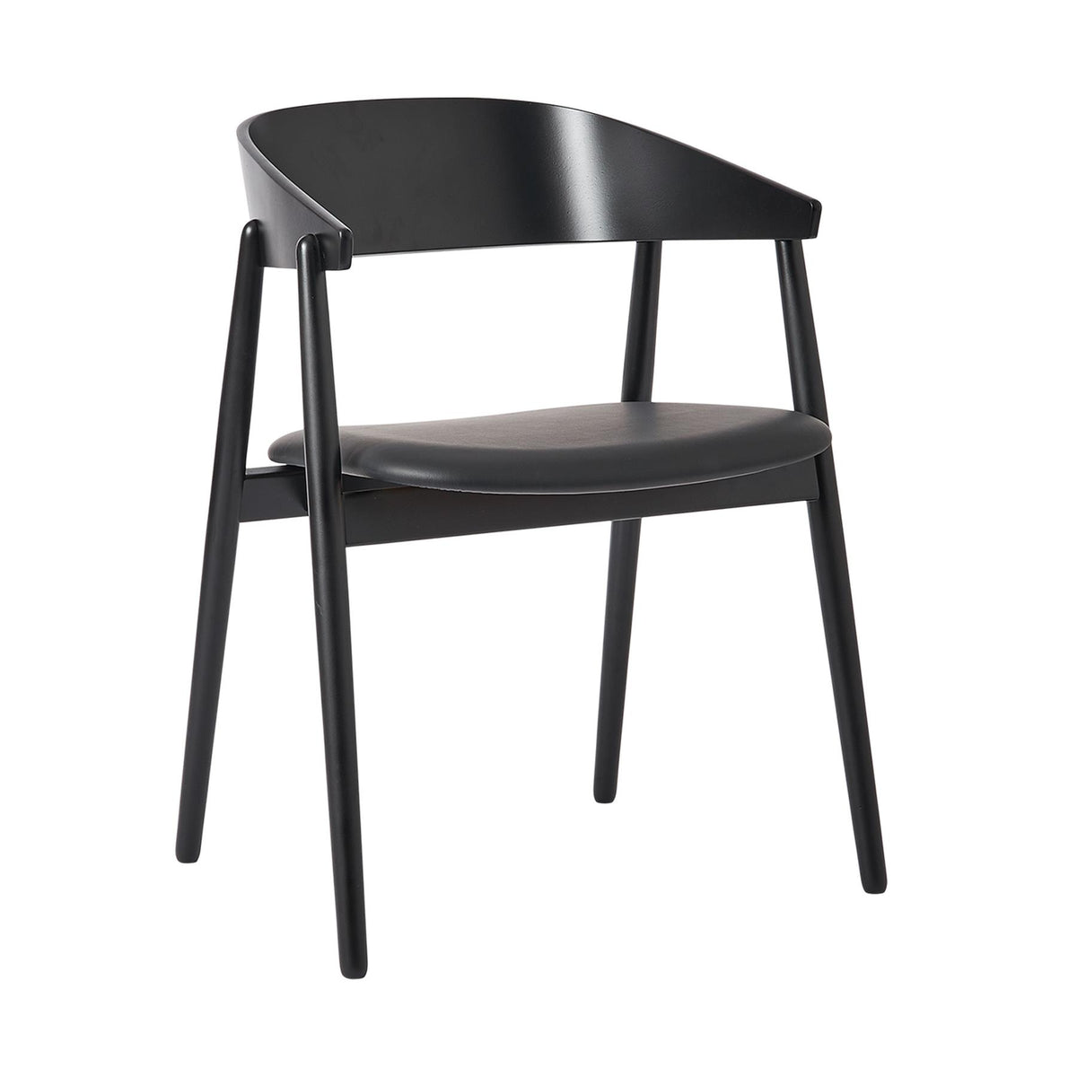 Andersen Furniture AC2 Dining Chair with Upholstered Seat