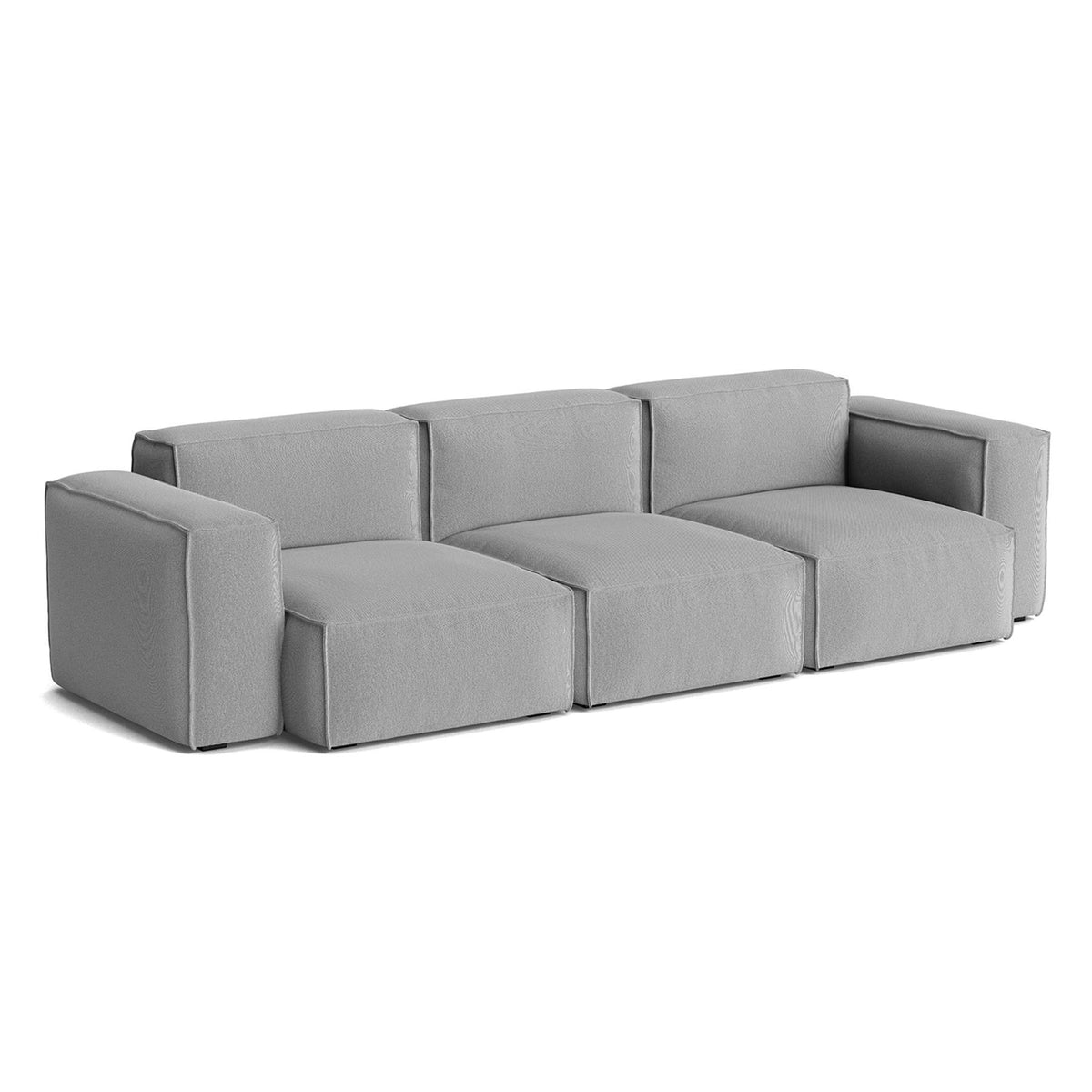 HAY Mags Soft 3+ Seater Sofa Low Armrest with Removable Cover Combination 1