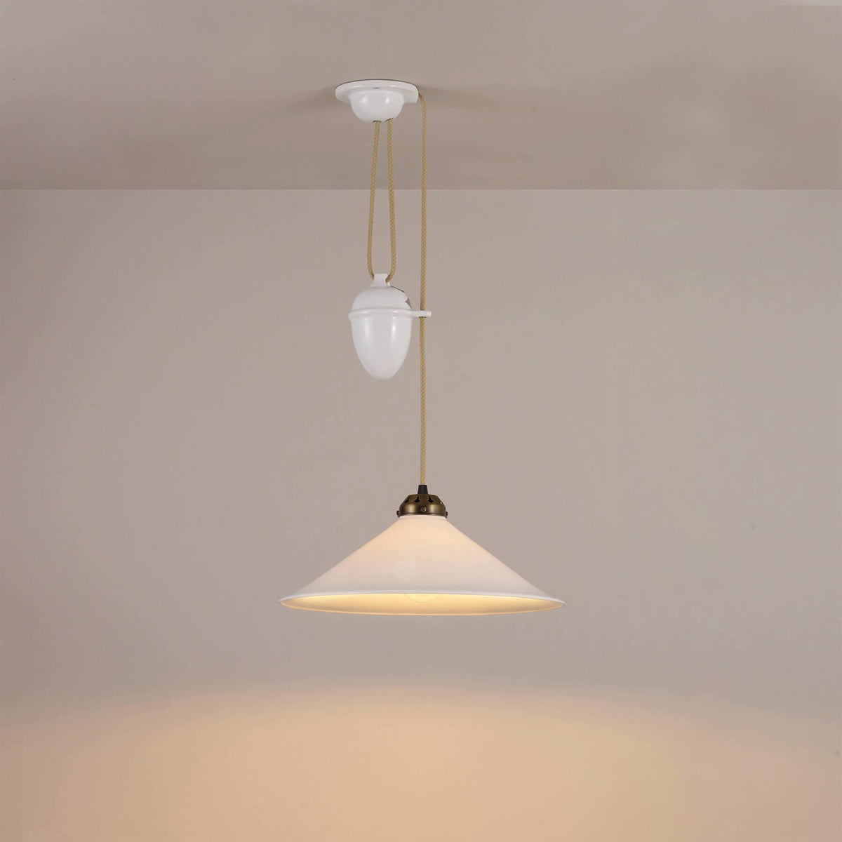 Original BTC Cobb Rise & Fall Pendant Light