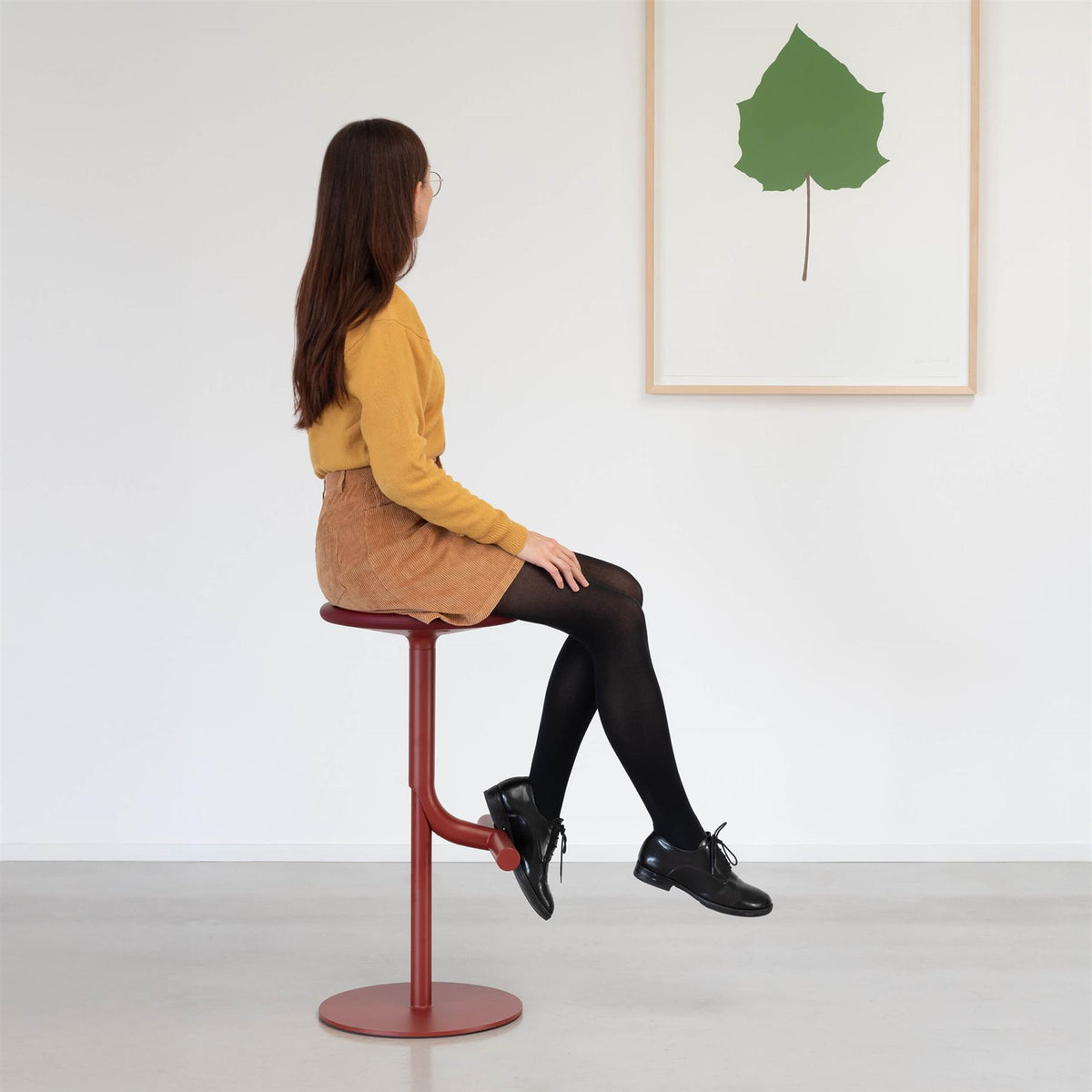 Magis Tibu Stool with Upholstered Seat