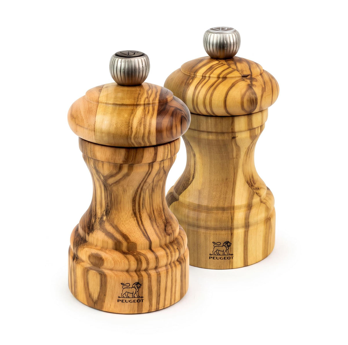 Peugeot Olive Wood Bistro Classic Salt & Pepper Mill Set