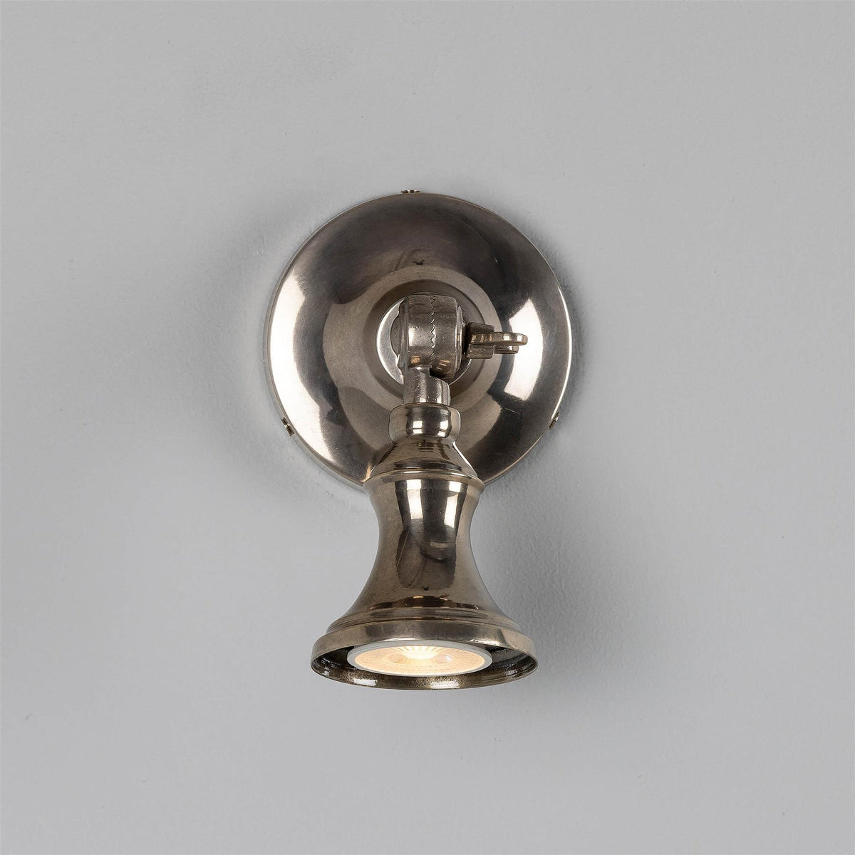 Mullan Lighting Accra Traditional Small Brass Spotlight