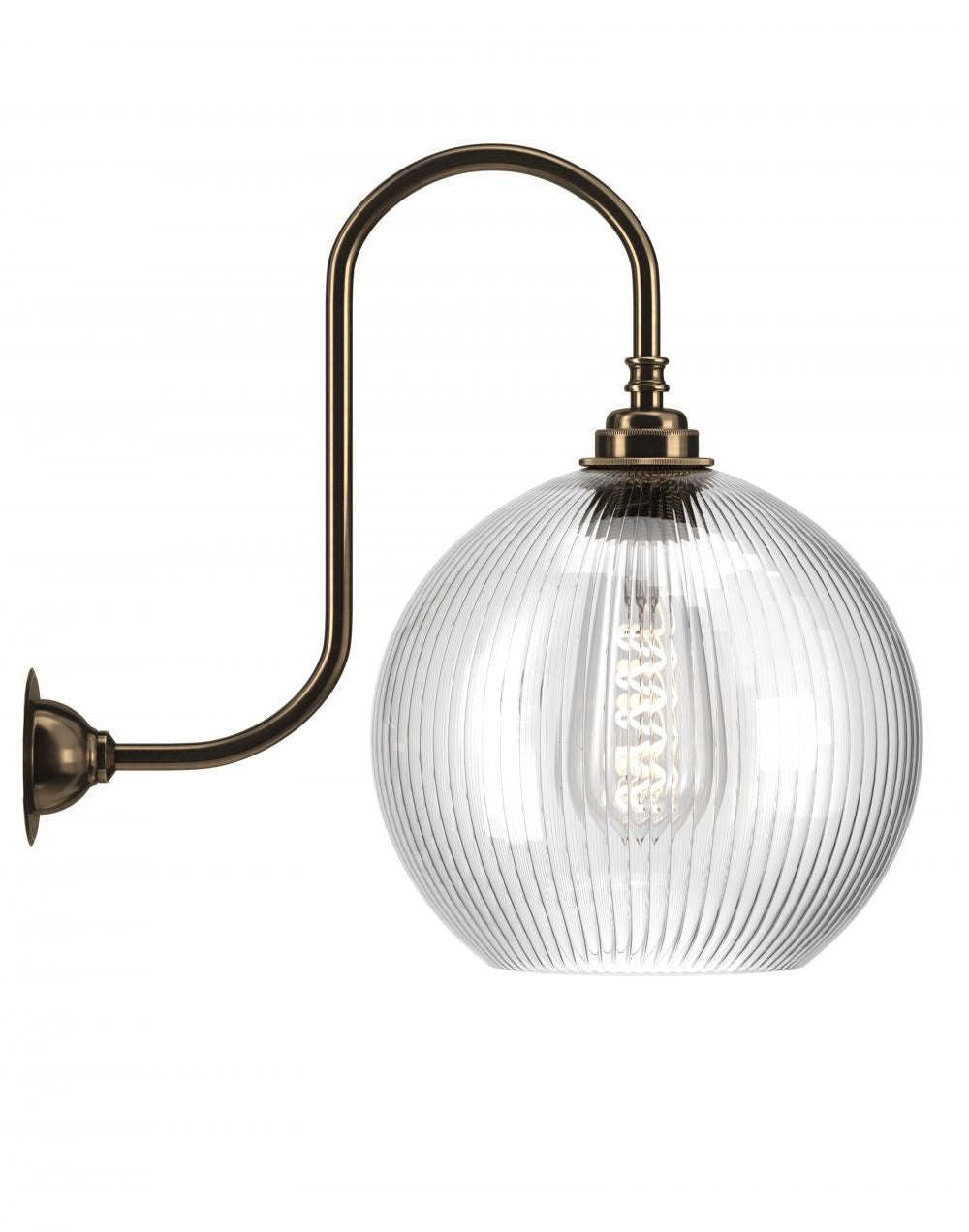 Fritz Fryer Hereford Swan Neck Wall Light