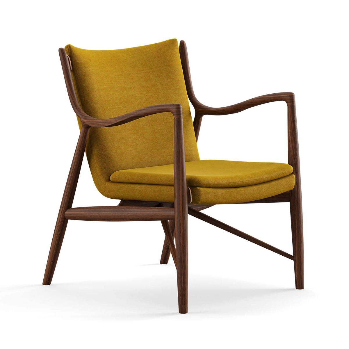 Finn Juhl The 45 Chair in Walnut