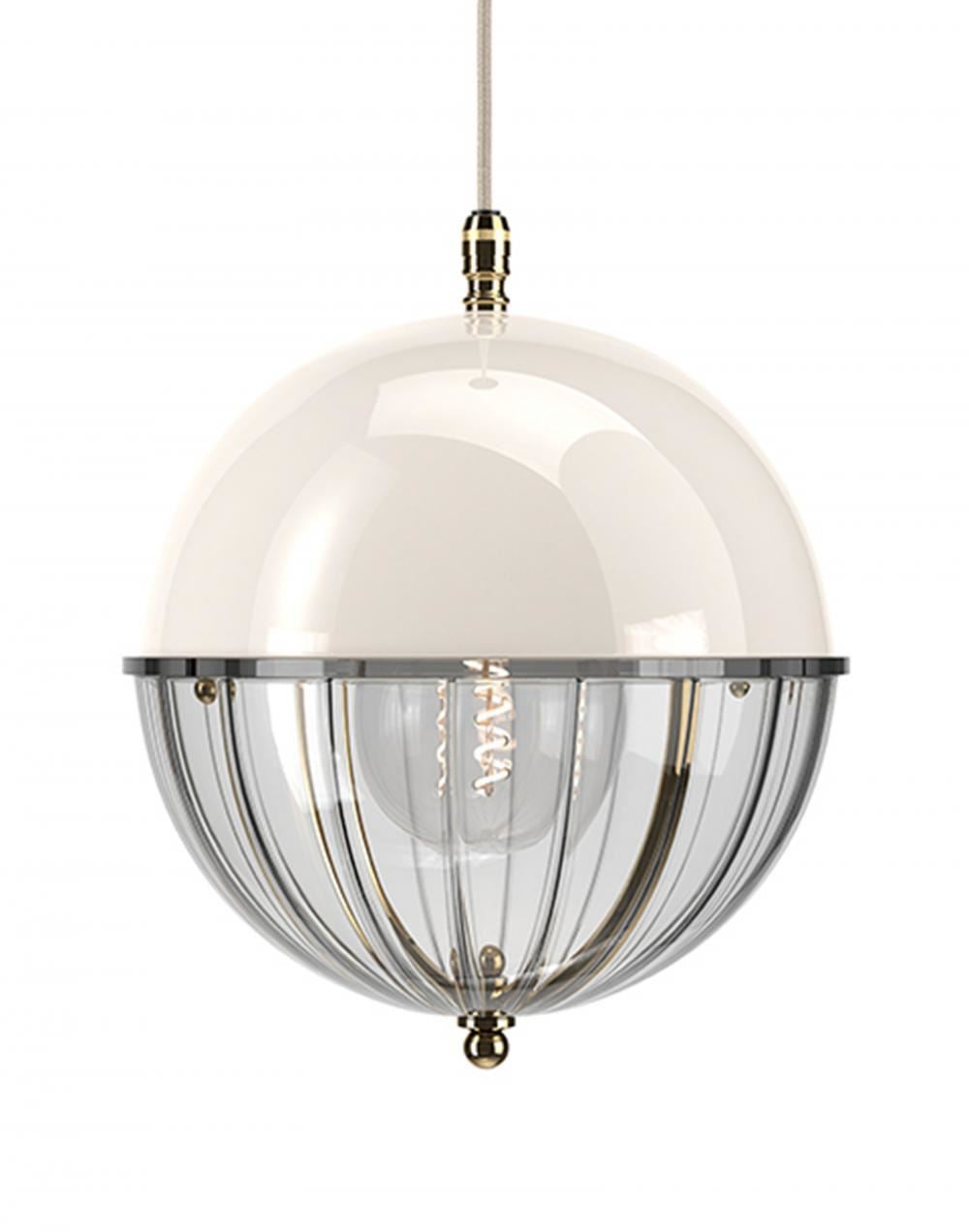 Fritz Fryer Grafton Globe Pendant Light