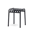 Outlet HAY Palissade Garden Furniture Short Stool - Anthracite