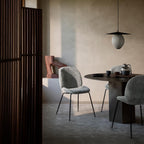 GUBI Beetle Fully Upholstered Dining Chair Bundle Set