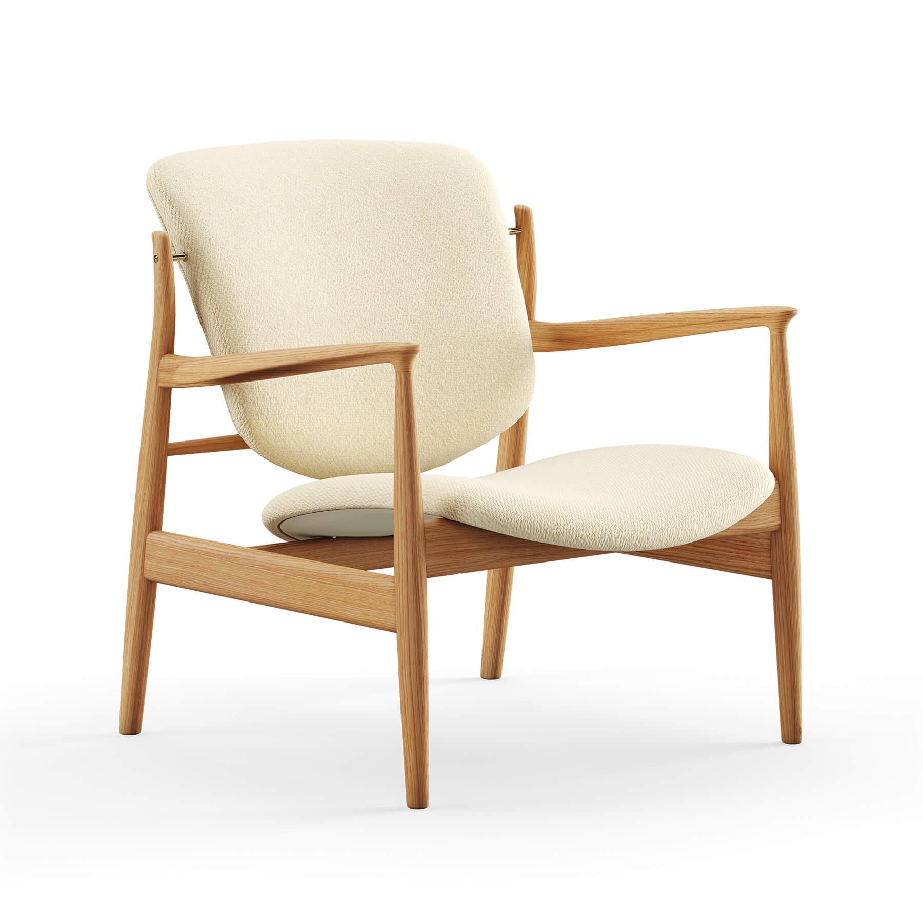 Finn Juhl The France Chair in Dark Oiled Oak