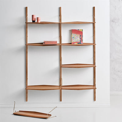 DK3 System Ultra Configuration C-Ultra - Oiled Oak and Brass Fittings