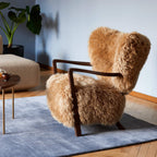 &Tradition ADT2 & ADT3 Wulff Lounge Chair Ottoman
