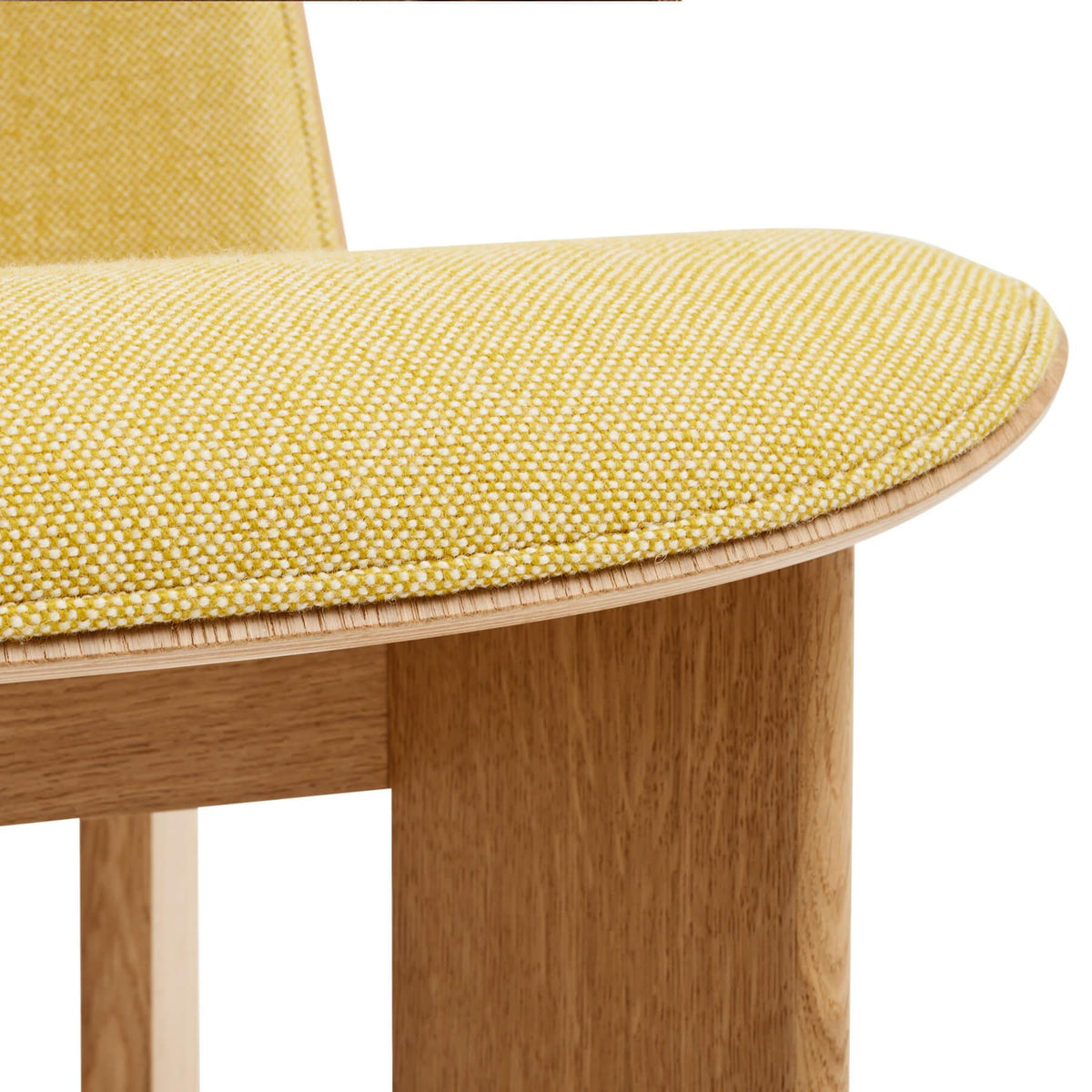 HAY Chisel Lounge Chair Front Upholstered