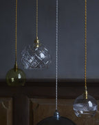 Ebb & Flow Rowan Pendant Light In Crystal