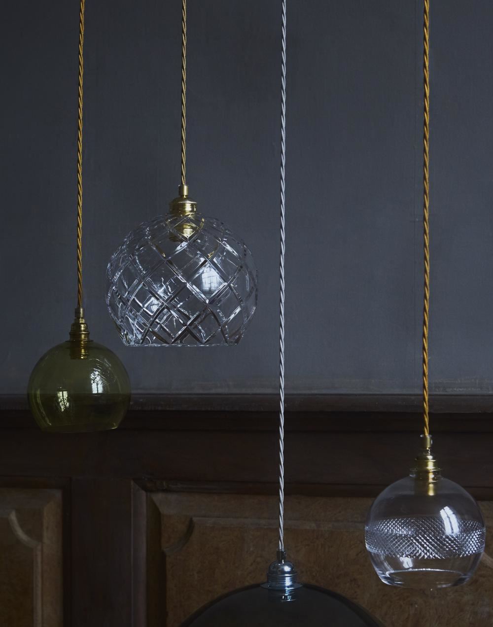 Ebb & Flow Rowan Pendant Light In Crystal