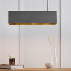 Concrete trough pendant