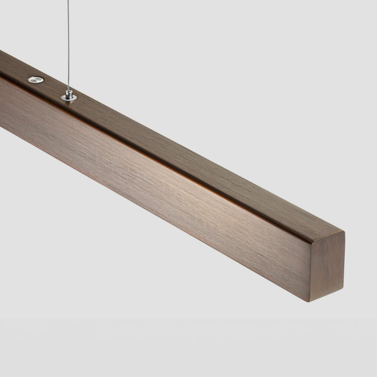 Anour I-Model Browned Brass Cordless Pendant Light