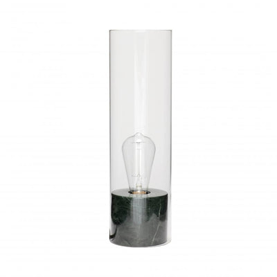 Outlet Hubsch Green Marble Tube Lamp
