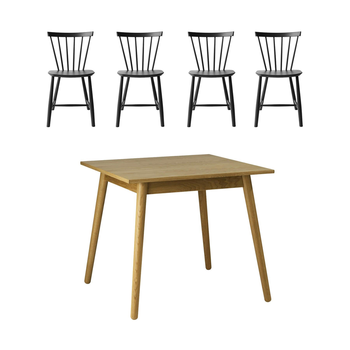 FDB Mobler Small Spaces Dining Table Set