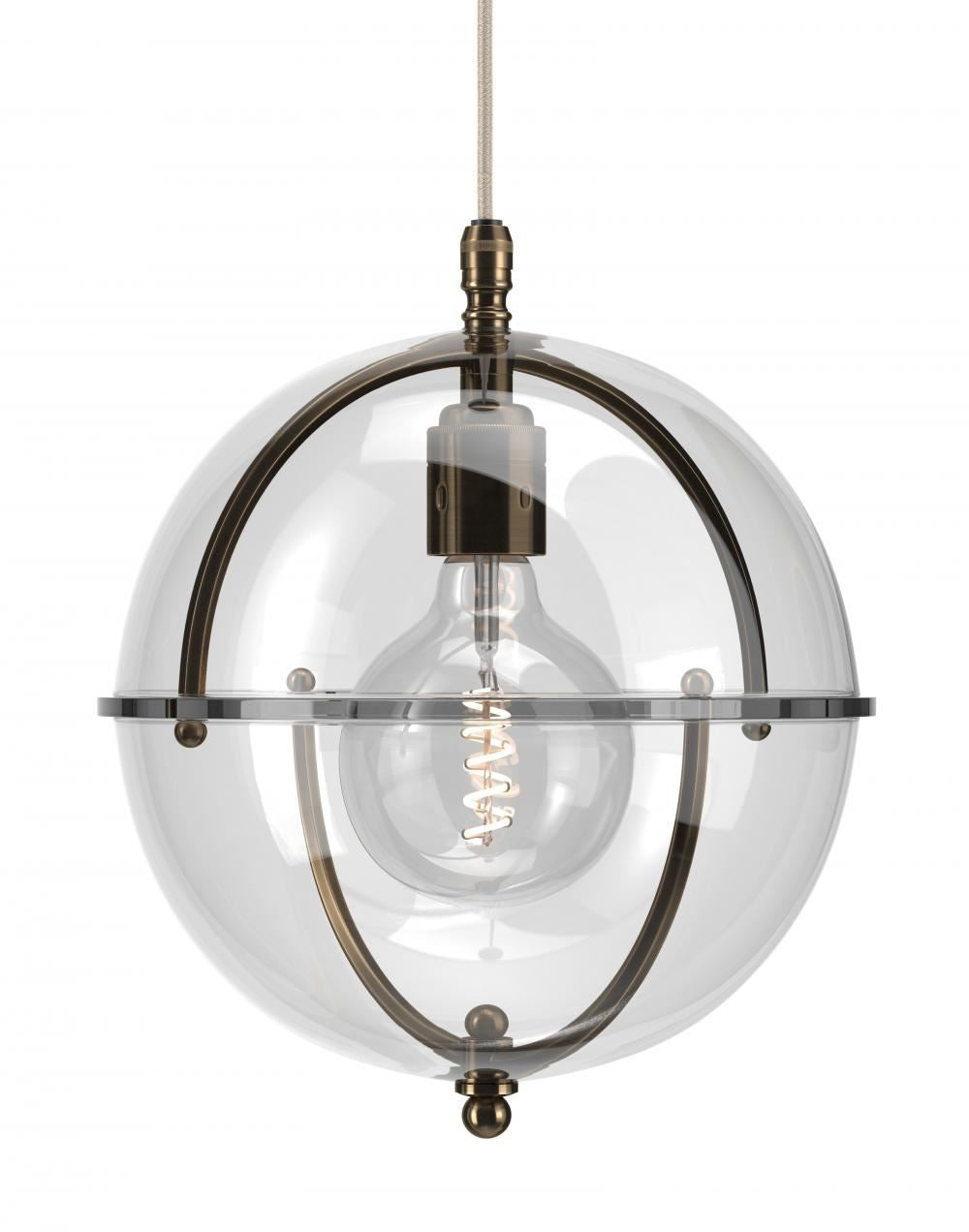 Fritz Fryer Grafton Globe Pendant Light