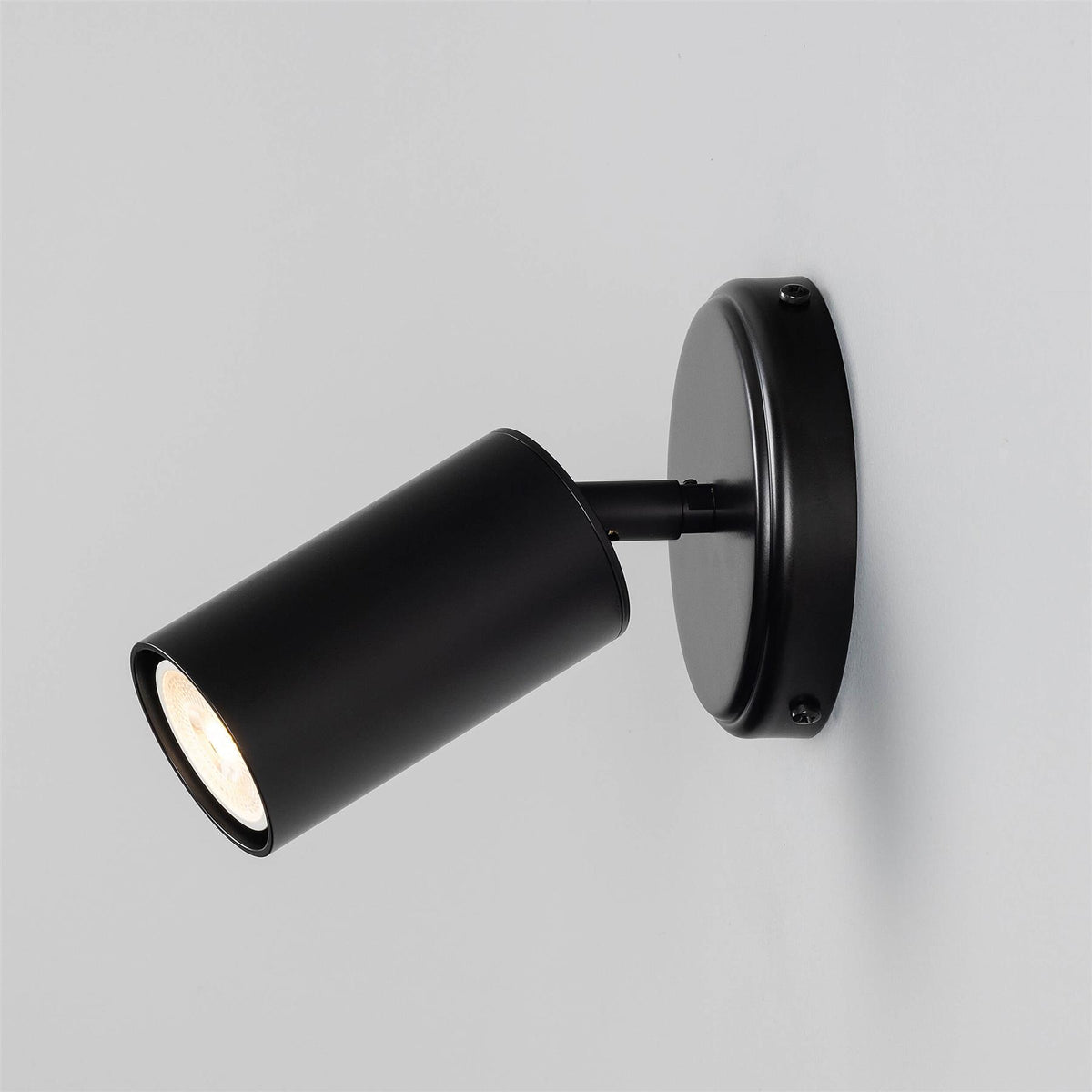 Mullan Lighting Evanston Directional Brass Wall Spotlight