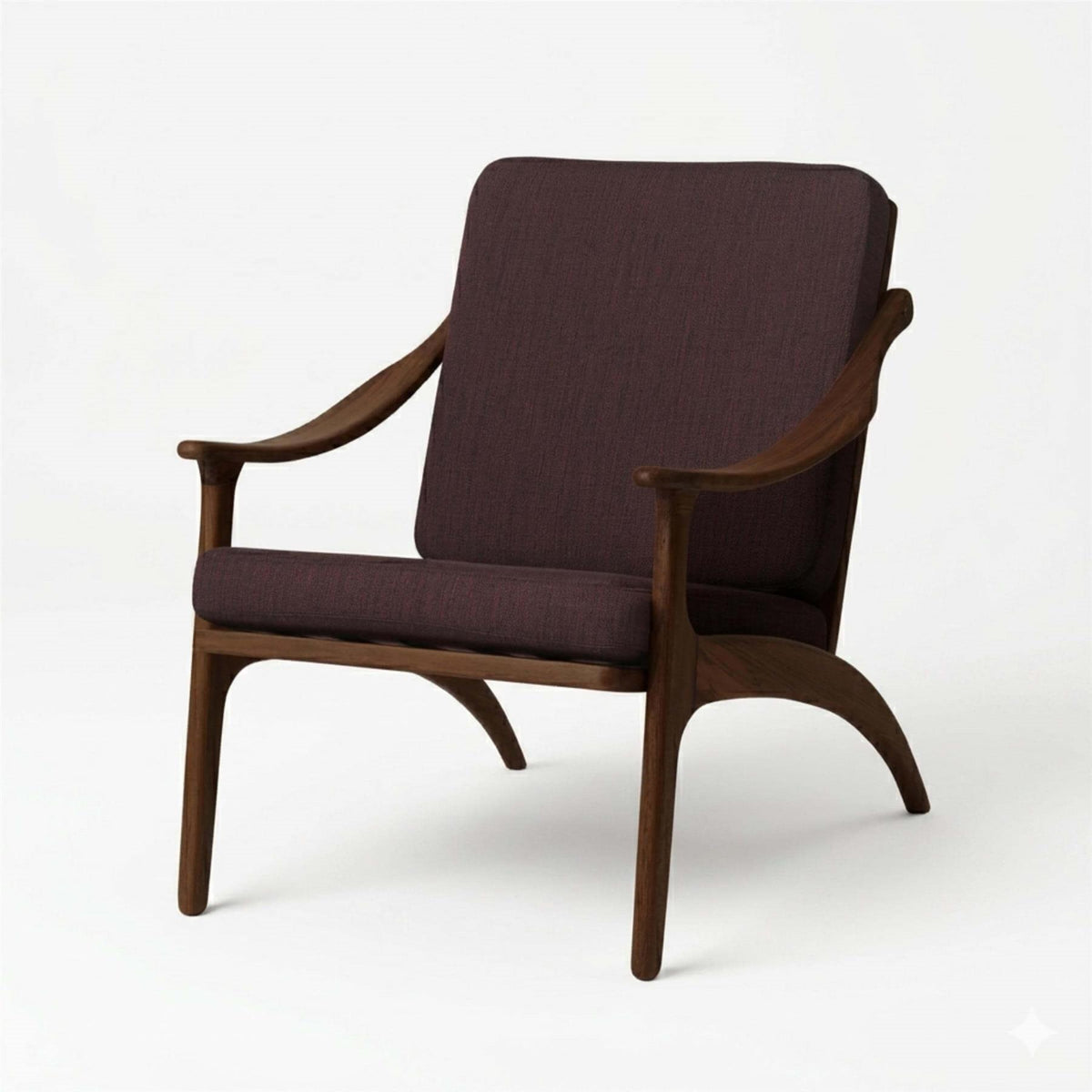 Warm Nordic Lean Back Lounge Chair