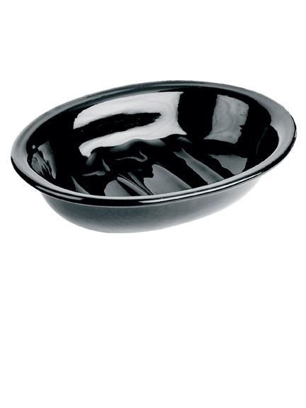 Outlet Lefroy Brooks Freestanding Black Bone China Soap Dish BK4516