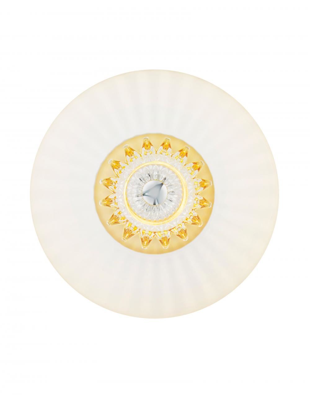 New wave optic opal wall light