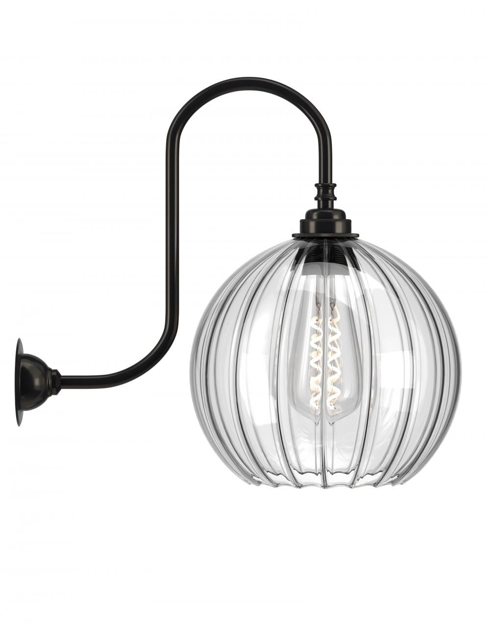 Fritz Fryer Hereford Swan Neck Bathroom Wall Light