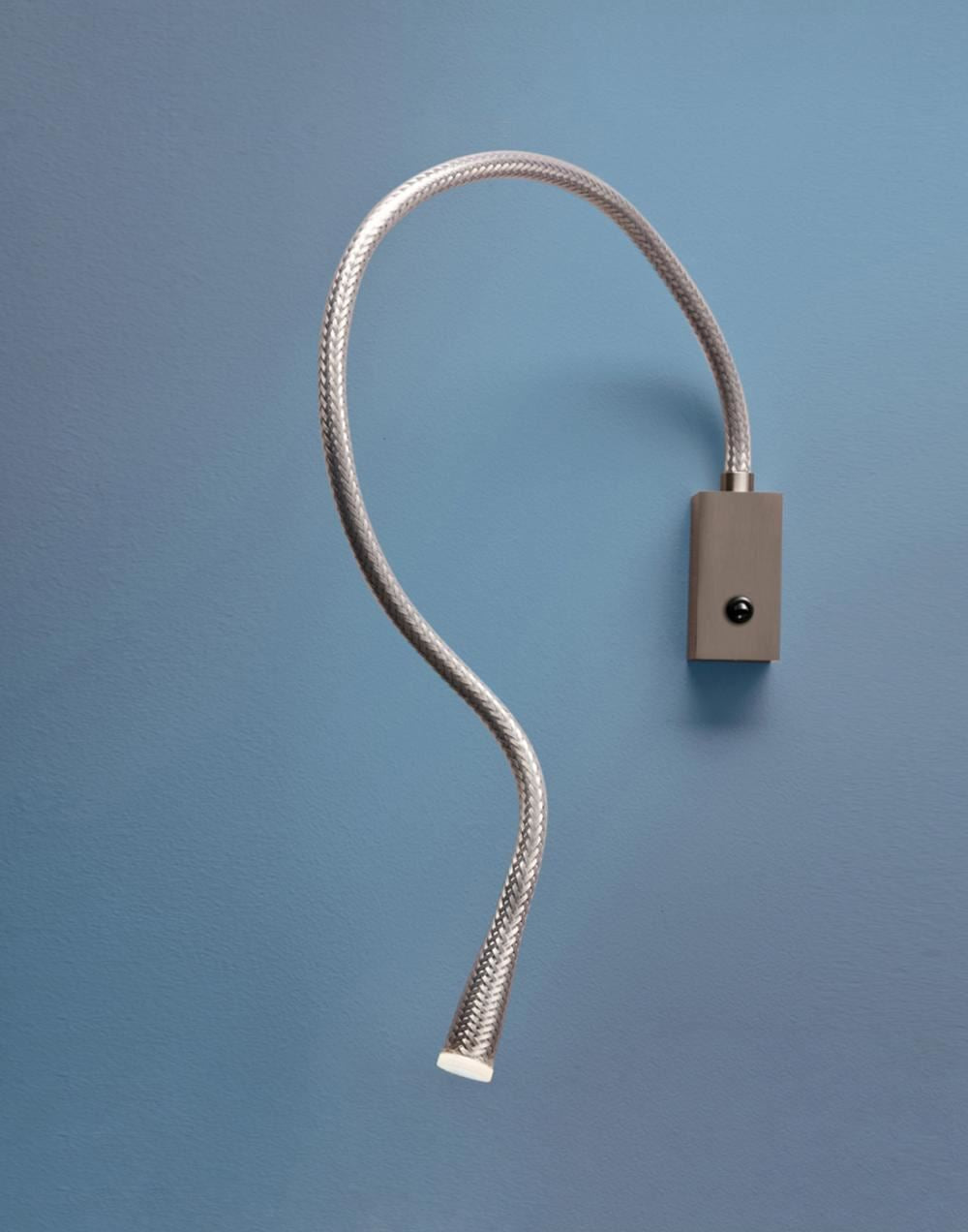 Contardi Flexiled Ap Reading Lamp - Steel Mesh