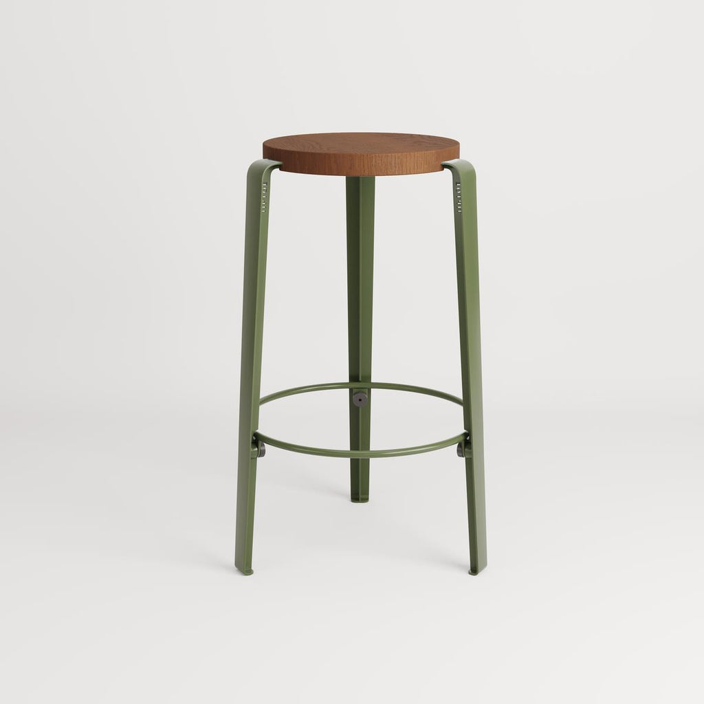 TIPTOE MI LOU Stool - Wooden Seat