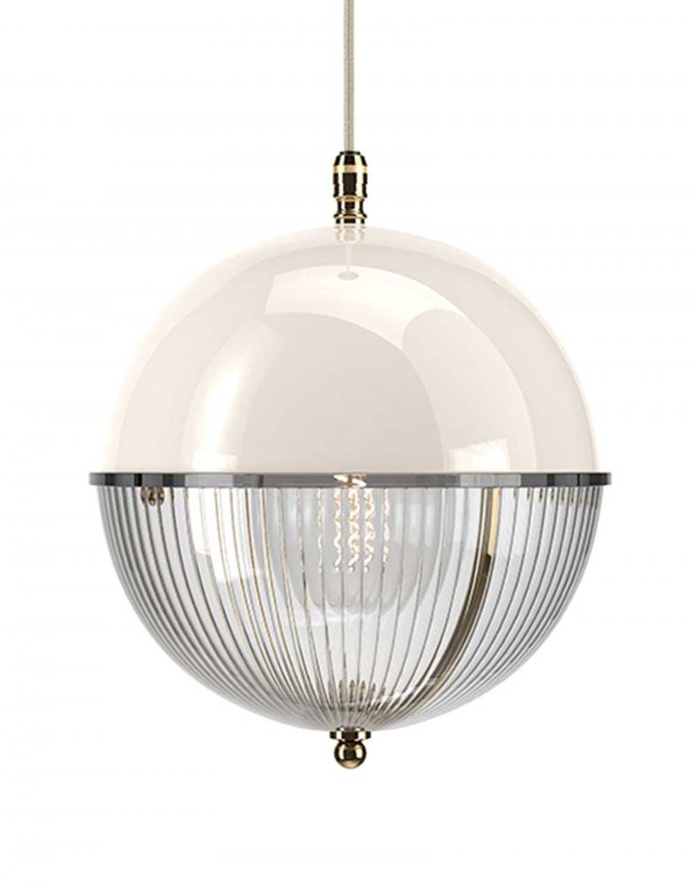 Fritz Fryer Grafton Globe Pendant Light