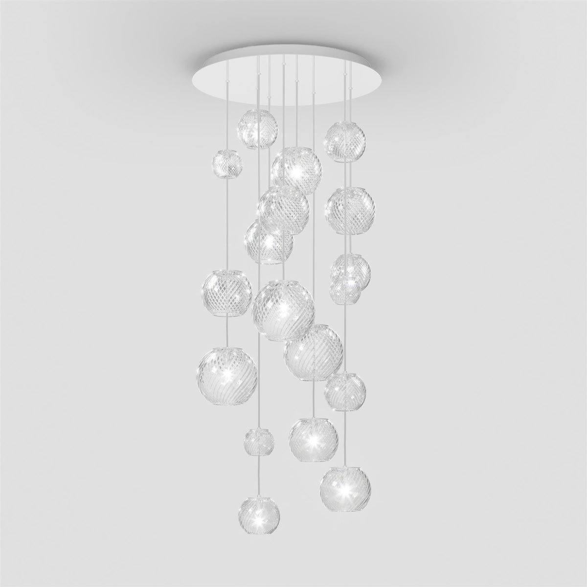 Vistosi Oto SP R Cluster Pendant Light