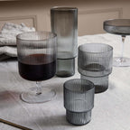 Ferm Living Ripple Glasses - Set of 4