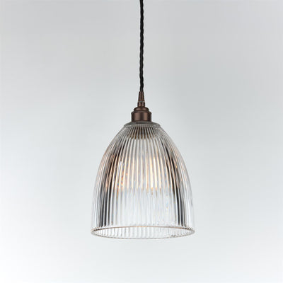 Old School Electric Elongated Prismatic Pendant Light