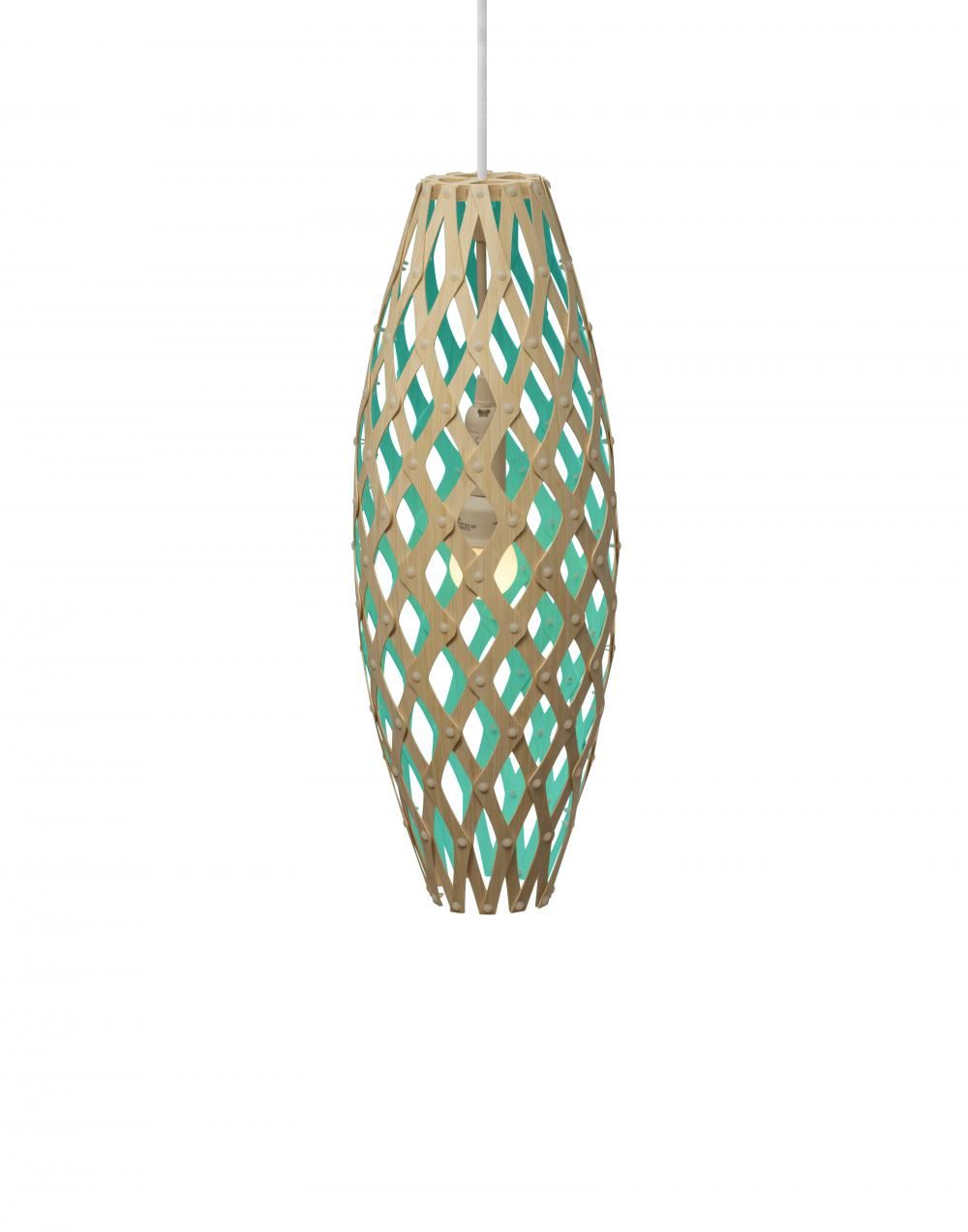 David Trubridge Hinaki Pendant Light Coloured - 1 Side