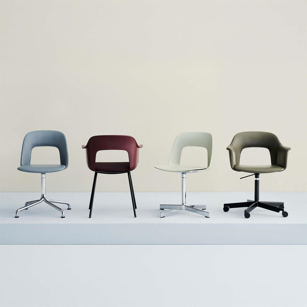 HAY Layout Chair 132 with 4 Star Swivel Base
