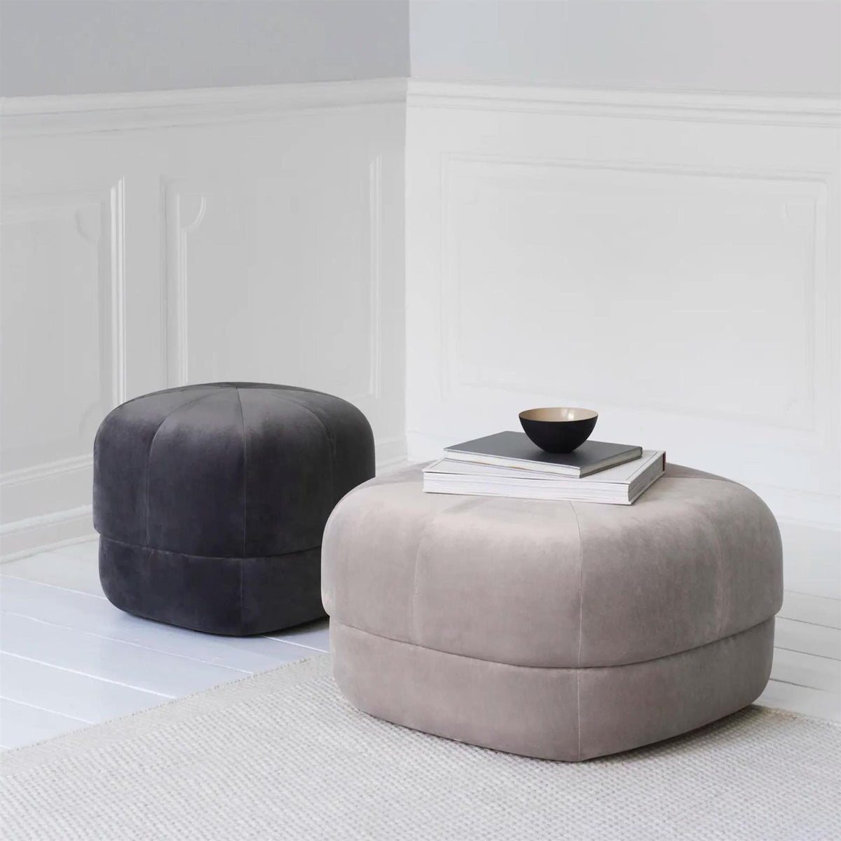 Normann Copenhagen Circus Velour Pouf