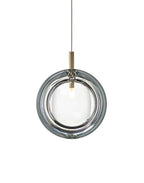 Lens pendant light