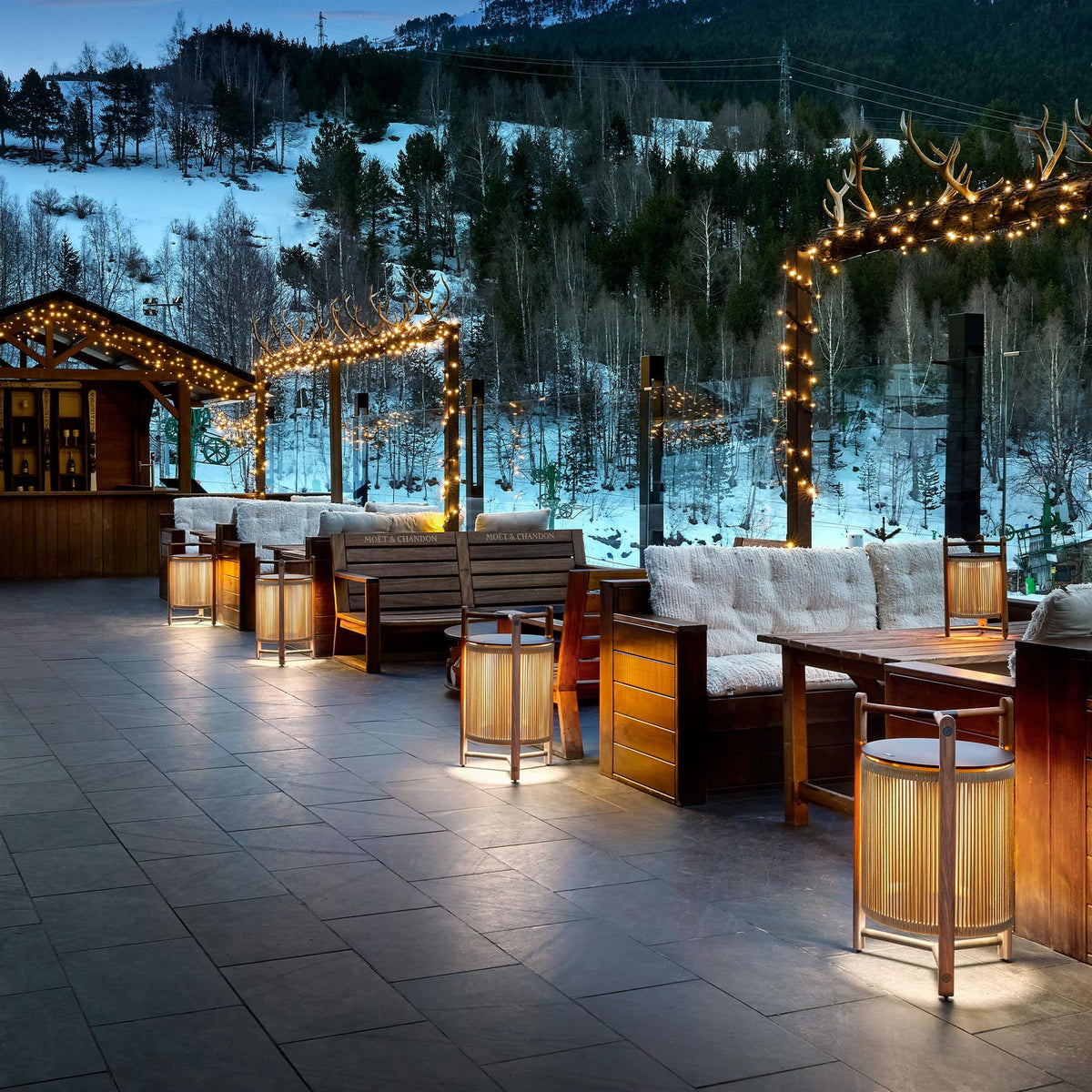 Bover Kando P Outdoor Floor Lamp