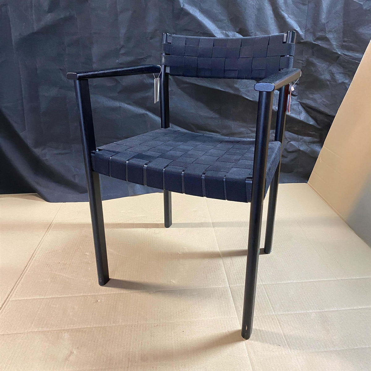 Ex-Display Form & Refine Motif Armchair - Black Oak **STORE COLLECTION ONLY**