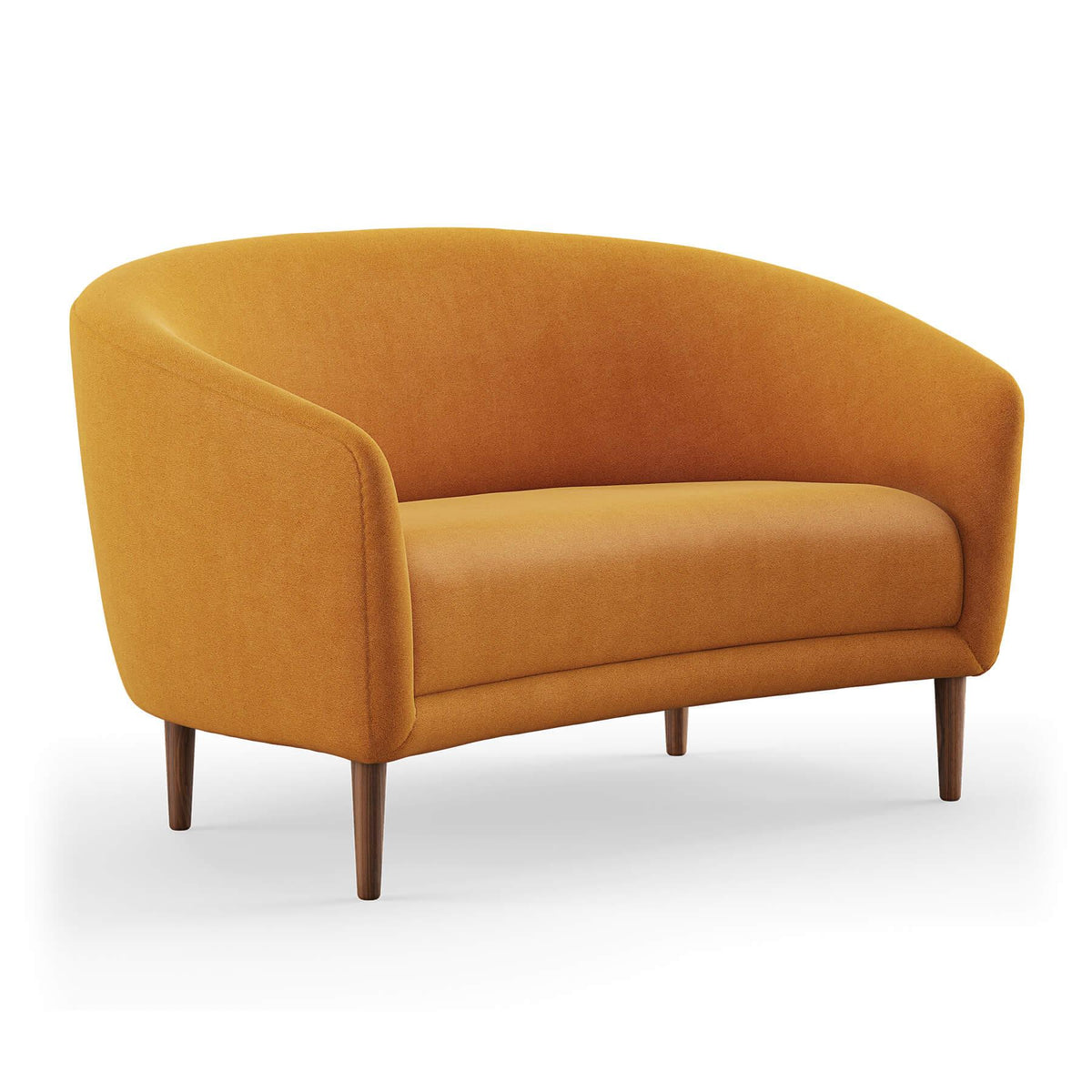 Finn Juhl The Little Mother 2 Seater Sofa in Walnut