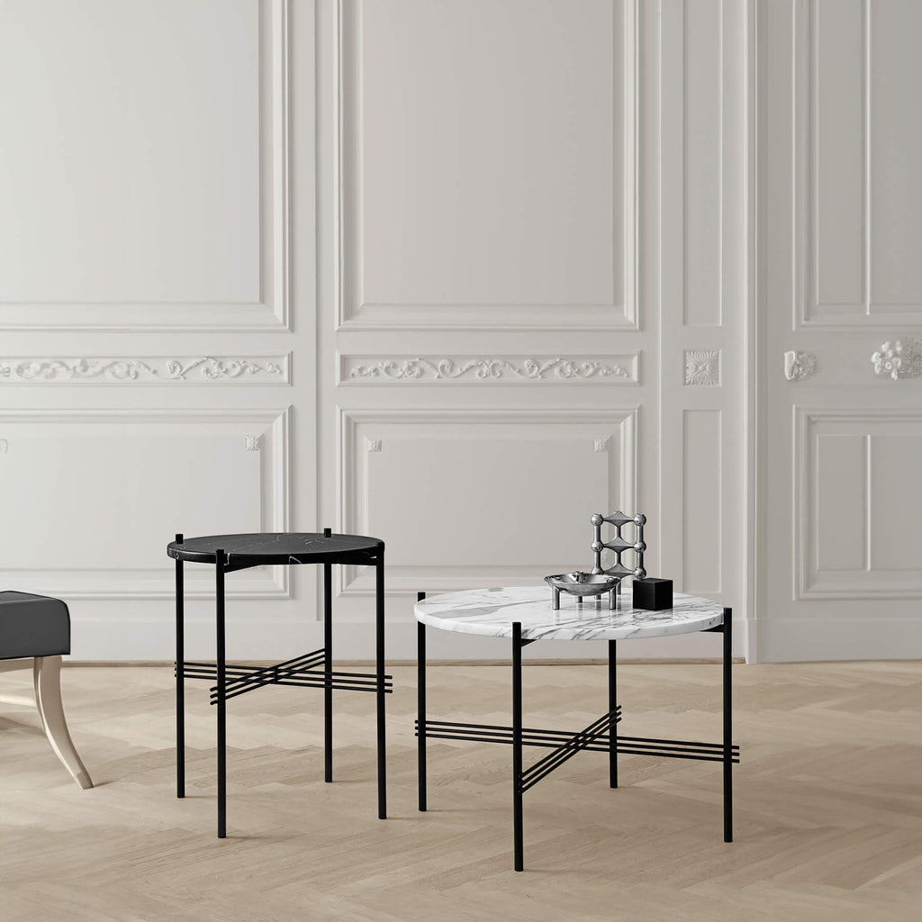 GUBI TS Coffee Table - Black Base